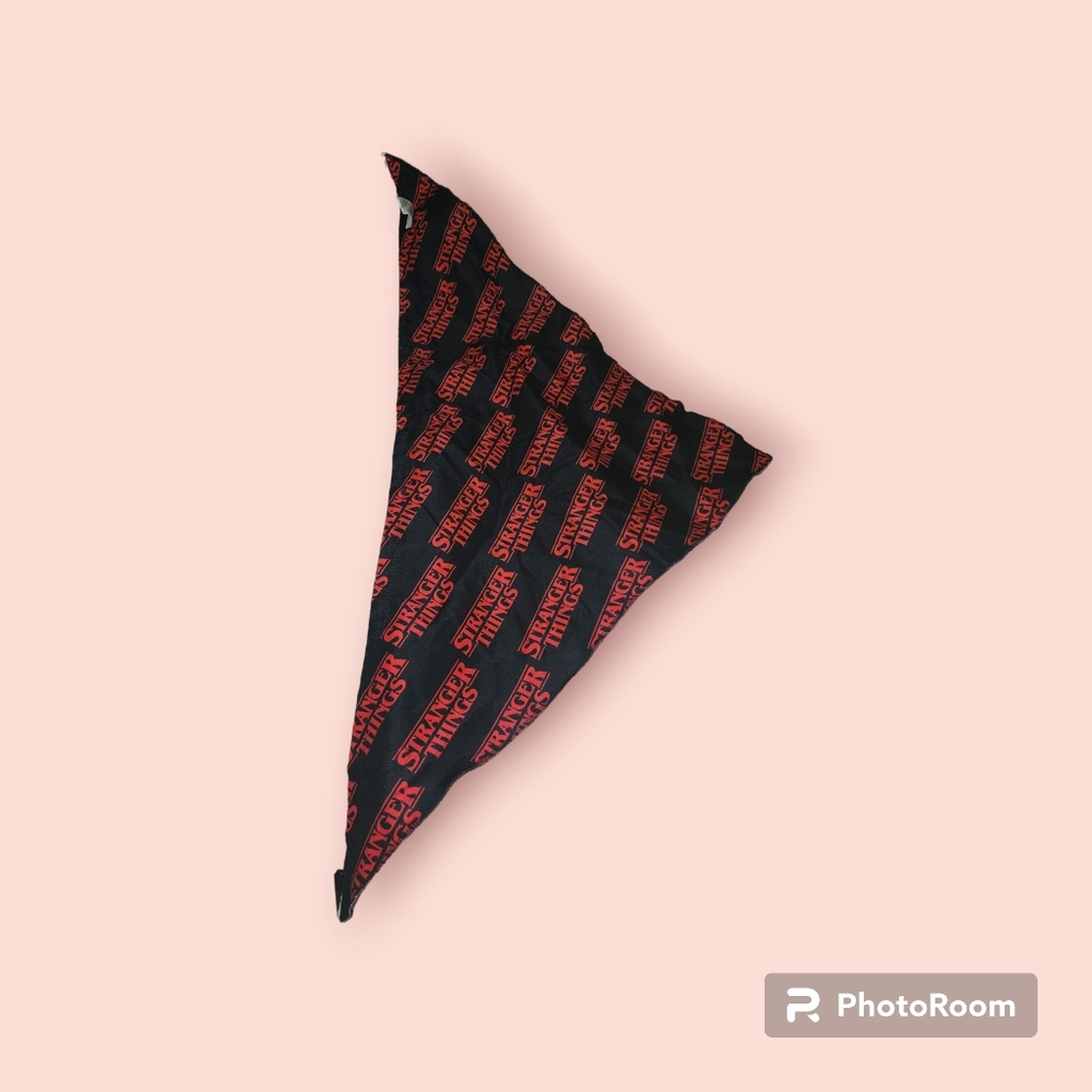 *Stranger Things Pet Bandana